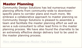 Master Planning