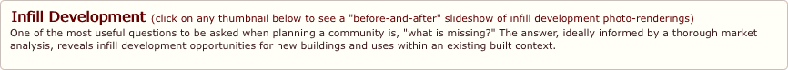 Infill Development (click on any
